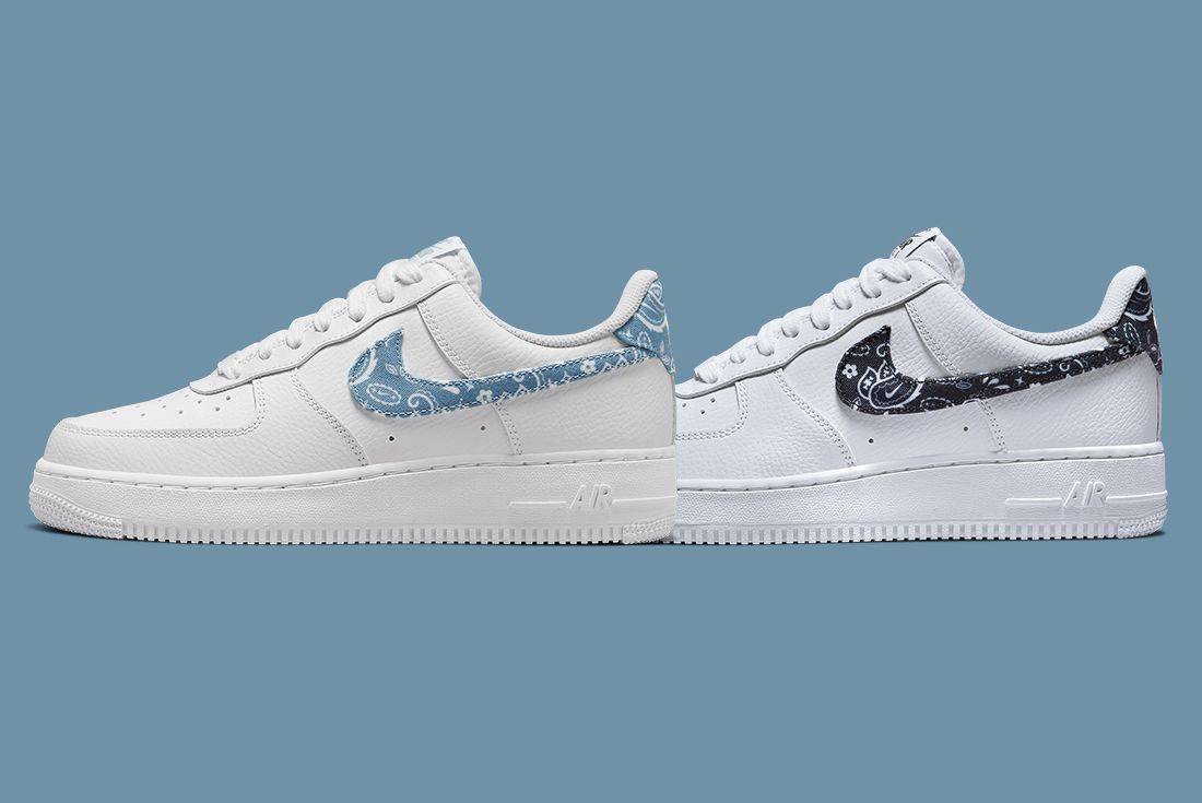Paisley Patterns Reach the Nike Air Force 1 - Sneaker Freaker