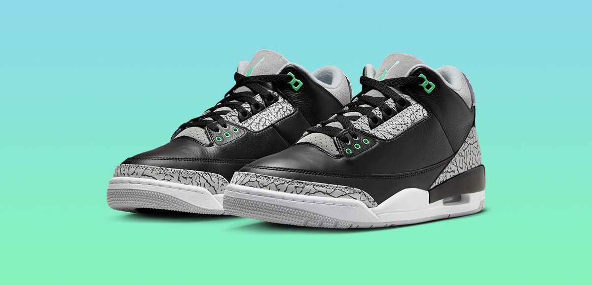 The Air Jordan 3 ‘green Glow’ Is Looking Fresh At Jd Sports