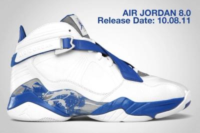 Air Jordan 8 0 Blue 1