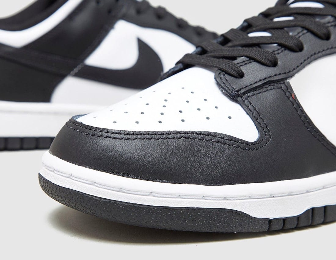 nike dunk low white black