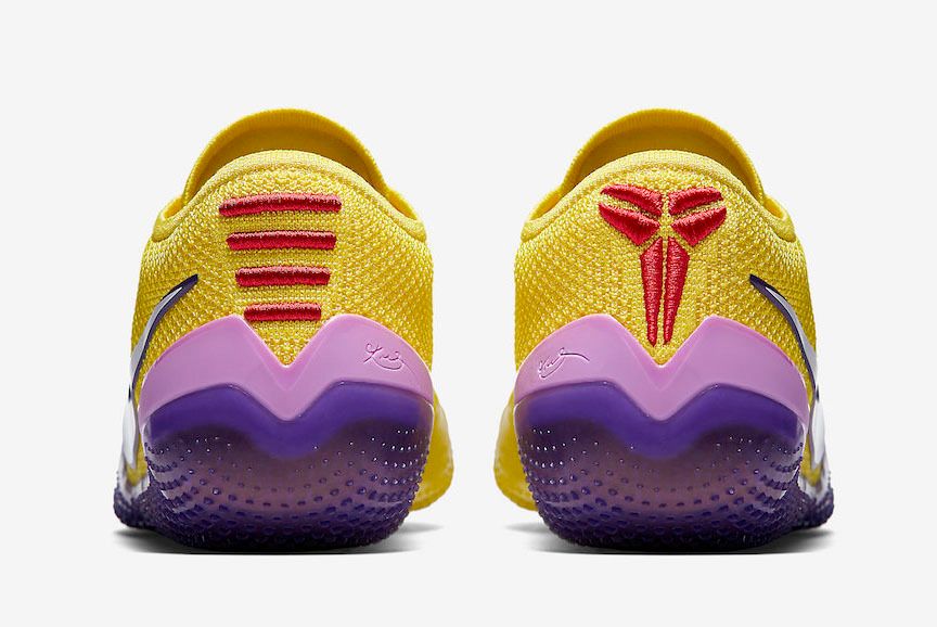 Kobe ad best sale yellow and purple