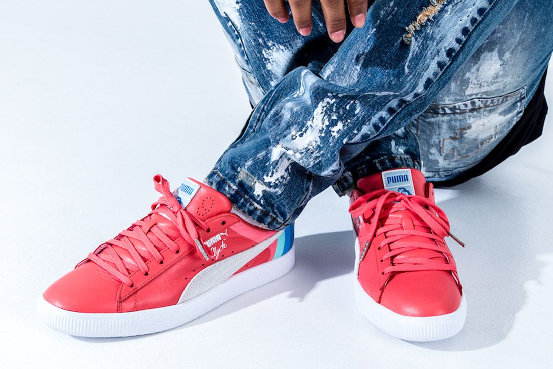 Pink Dolphin X Puma Clyde Pack Sneaker Freaker 8