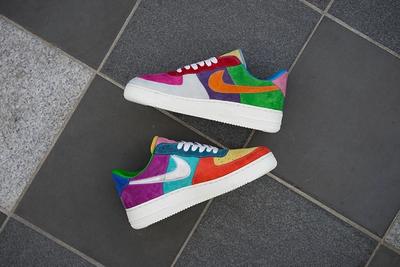 Bespoke Ind Easter What The Swoosh Air Force 1 On Foot5