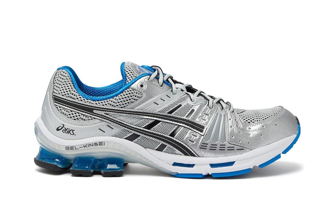 The Asics Gel Kinsei Rocks Retro Silver Sneaker Freaker 