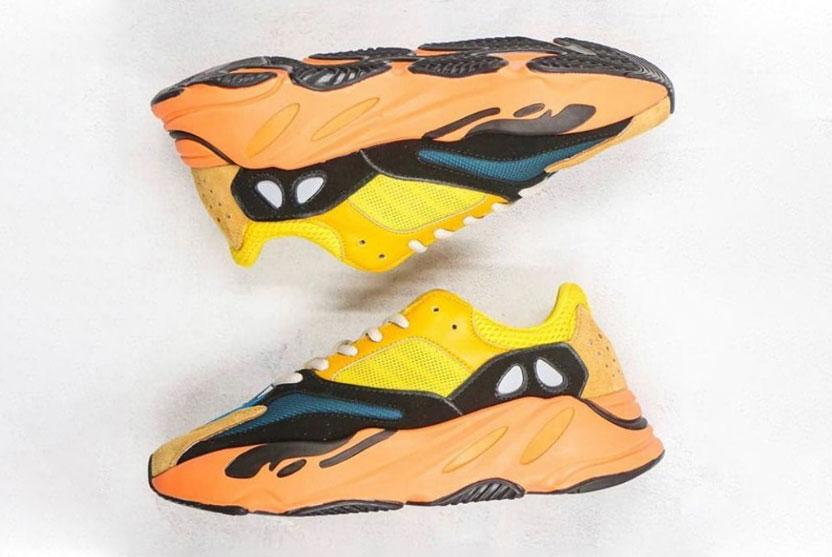 Here's an IRL Look at the Yeezy BOOST 700 'Sun' - Industry News