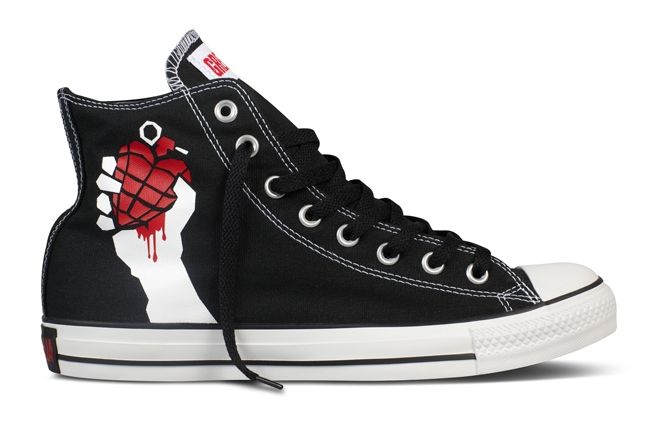 converse limited edition green day