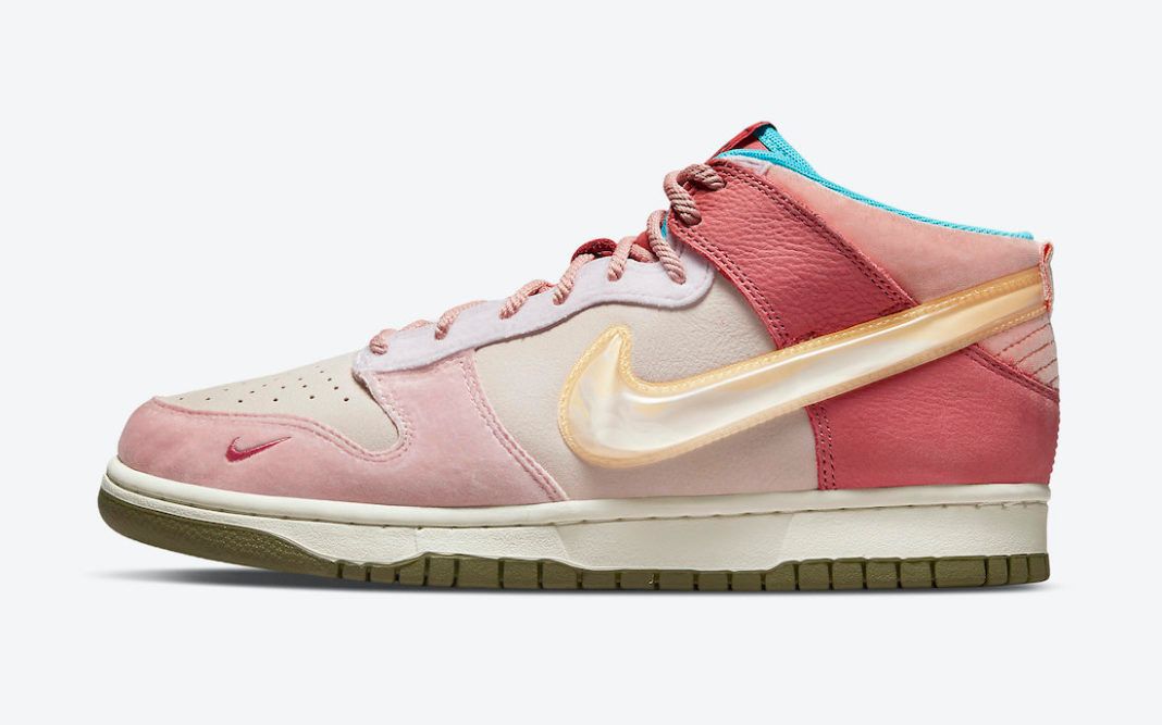 Social Status Nike Dunk Mid Pink Glaze DJ1173 600 Release Date 1068x667