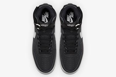 Nike Air Force 1 High Qs Blackwhite4