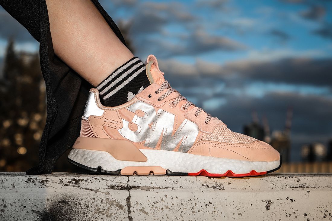 adidas nite jogger 3m pink