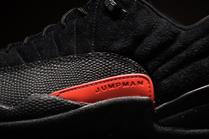 jordan 12 low black and orange