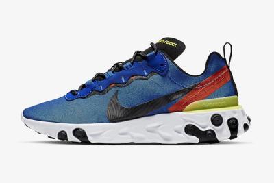 Nike React Element 55 Game Royal Bq6166 403 Release Date Lateral