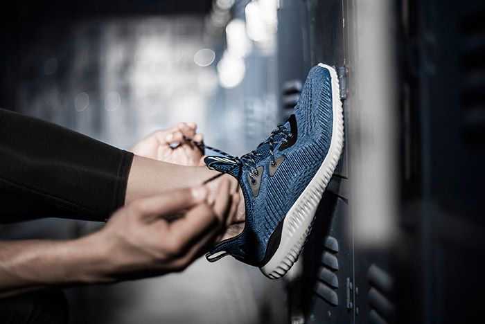 Adidas Alphabounce Engineered Mesh Navy Blue 4