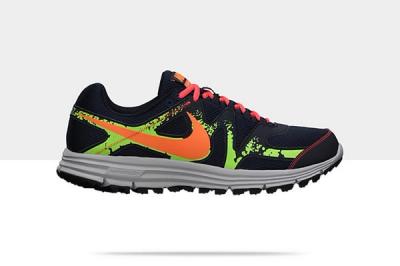 Nike Lunarfly 3 Trail Obsidian Orange Green 1