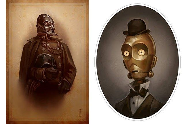Star Wars Portraits By Greg Peltz 1 1