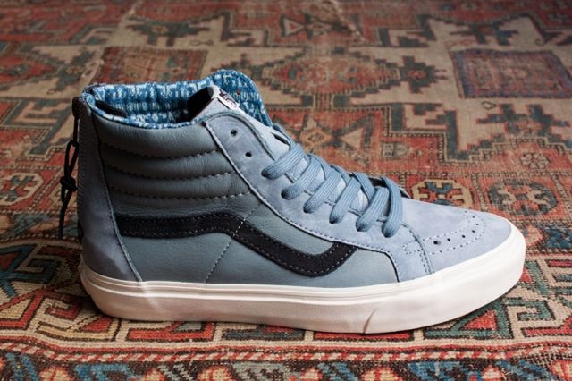 Vans Leather Nubuck Sk8-Hi Zip Ca - Sneaker