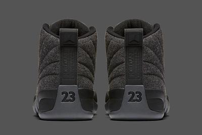 Air Jordan 12 Wool Dark Grey 6