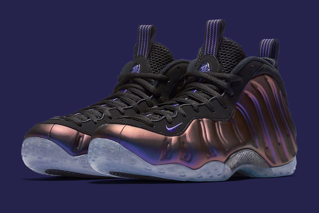 Ontmoedigd zijn band koken What We Know About the Nike Air Foamposite One 'Eggplant' Retro - Sneaker  Freaker