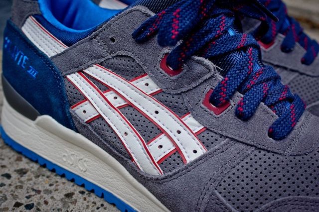 ASICS Gel Lyte III Grey Navy Releases