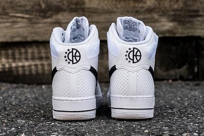 Nike Air Force 1 High Perf White Black 7