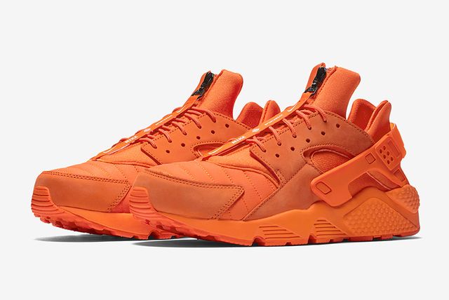 nike huarache zipper