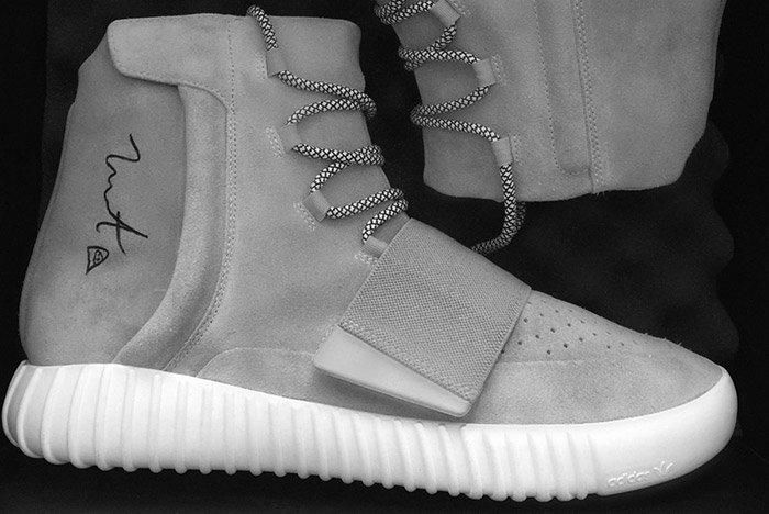 Signed Yeezy 750 Boost