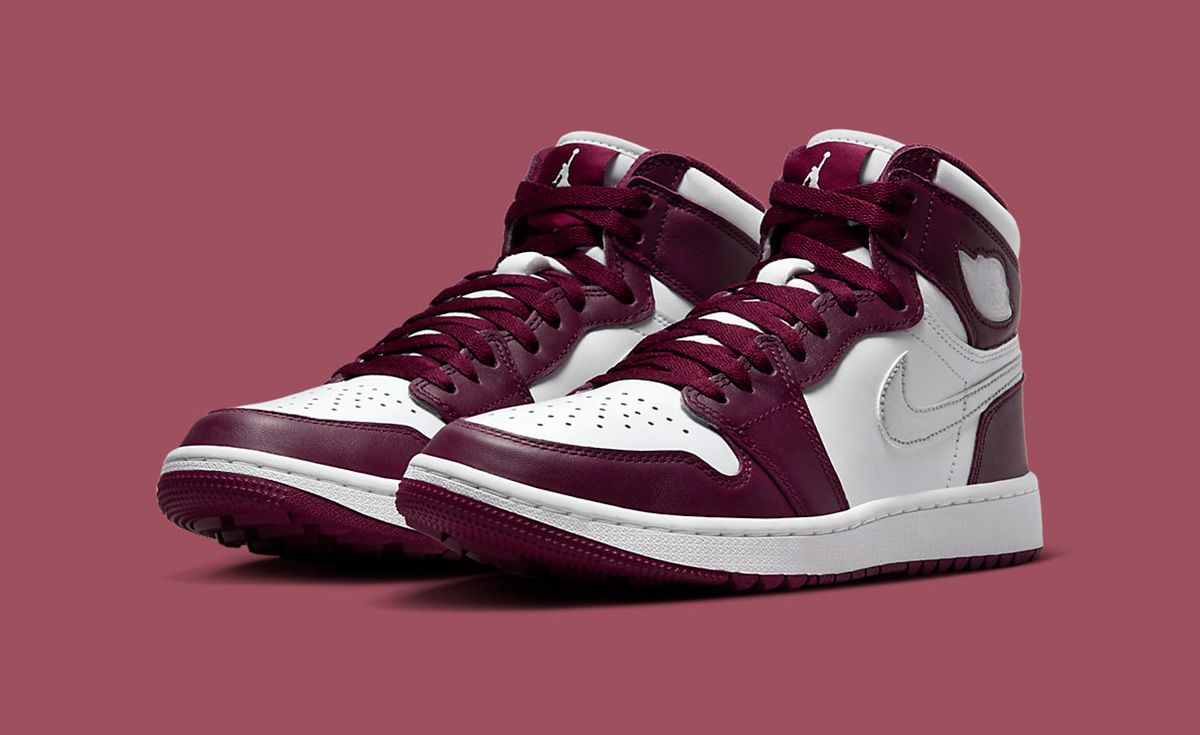 Bordeaux' Comes to the Air Jordan 1 High Golf - Sneaker Freaker