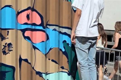 Boxpark Live Graffiti– Sobek Sicks Ha