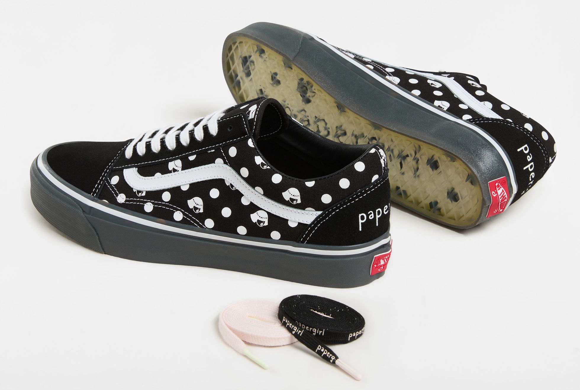 PaperGirl and Vans Link for Pretty Polka Dot Colab - Releases