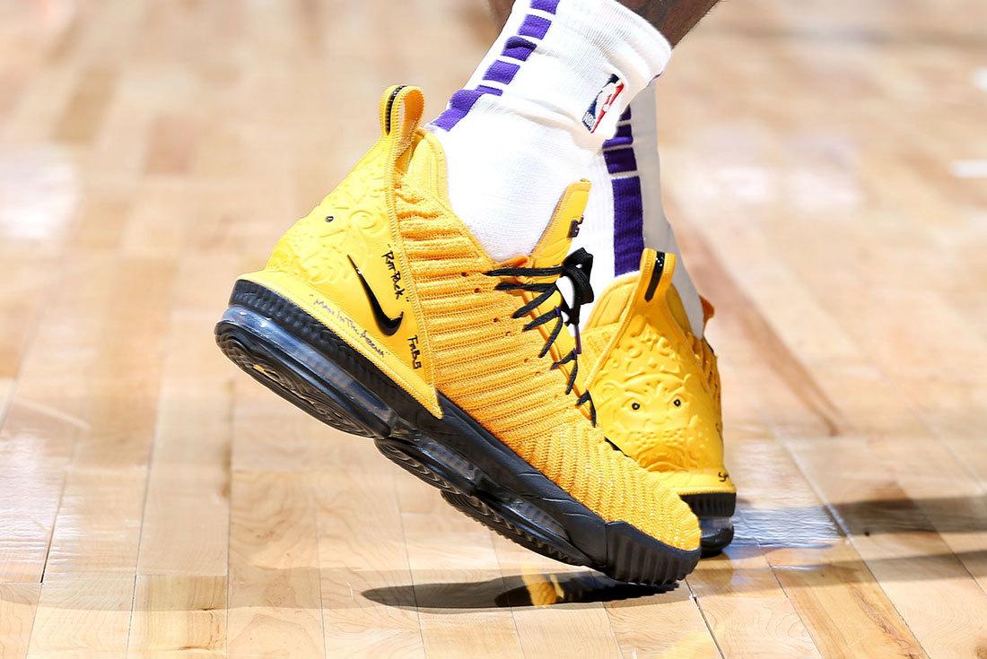 Lebron 16 Lakers Nba Sneaker Freaker