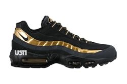 Nike Am95 Black Gold 2015 Thumb