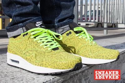 Nike Air Max 1 Fb Yellow Leopard Sneaker Freaker 1