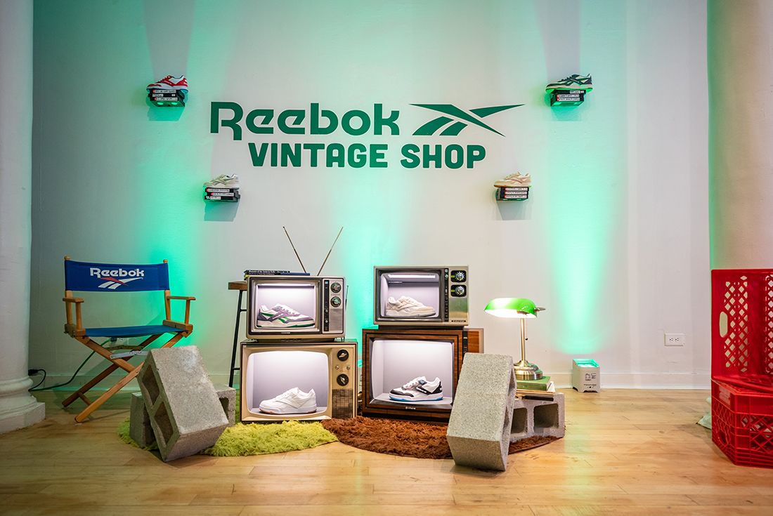 Reebok’s Vintage Shop Pop-Up