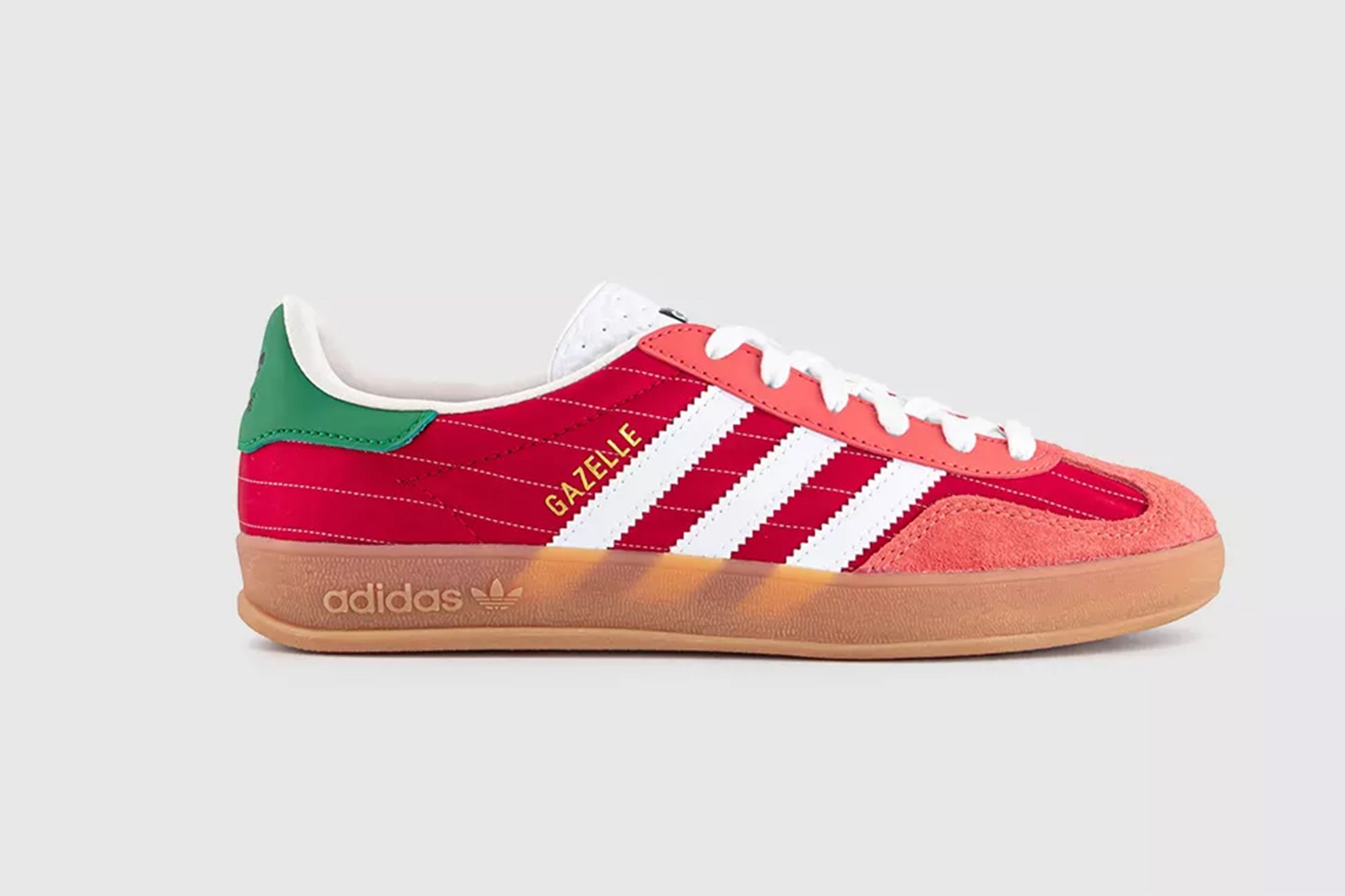 adidas gazelle silver green womens adidas Gazelle ADV Shadow Red / Crytal White / Gold Metallic 11