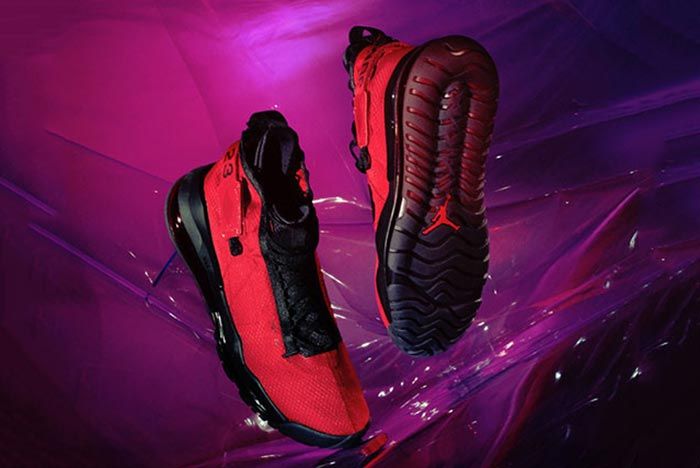 Jordan Proto Max 720 Pigalle Gym Red Angle Shot