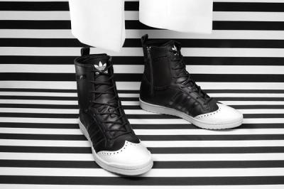 Adidas Top Ten High Sleek Brogue Black 1