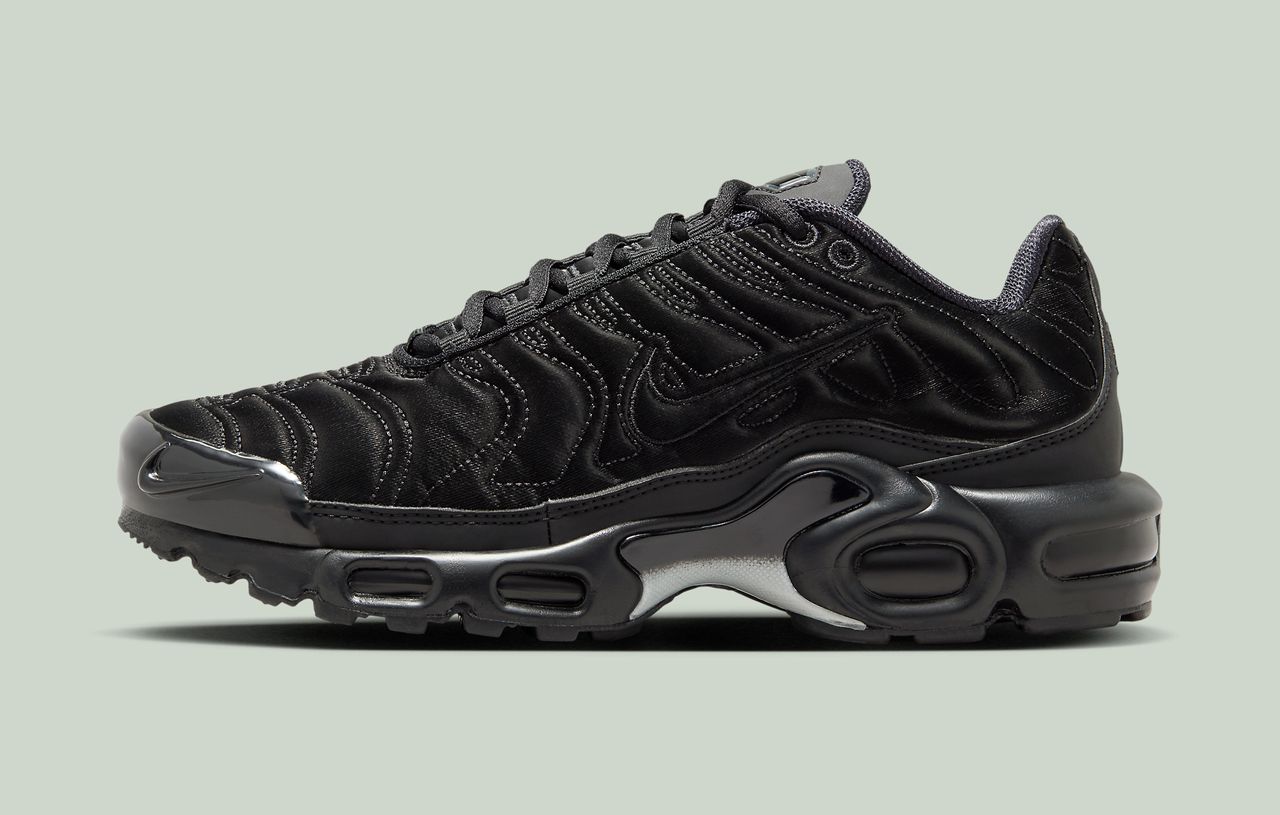 air max plus premium black