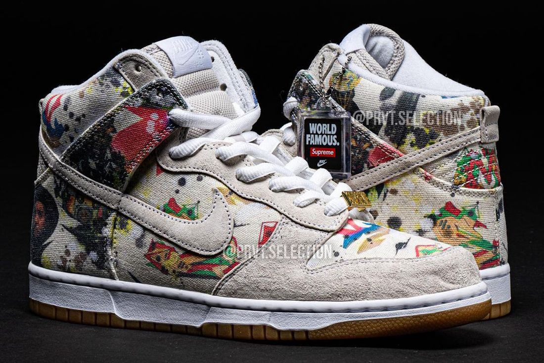 The 2023 Supreme x Nike SB Dunks Rammellzee Releases This Week Industry News