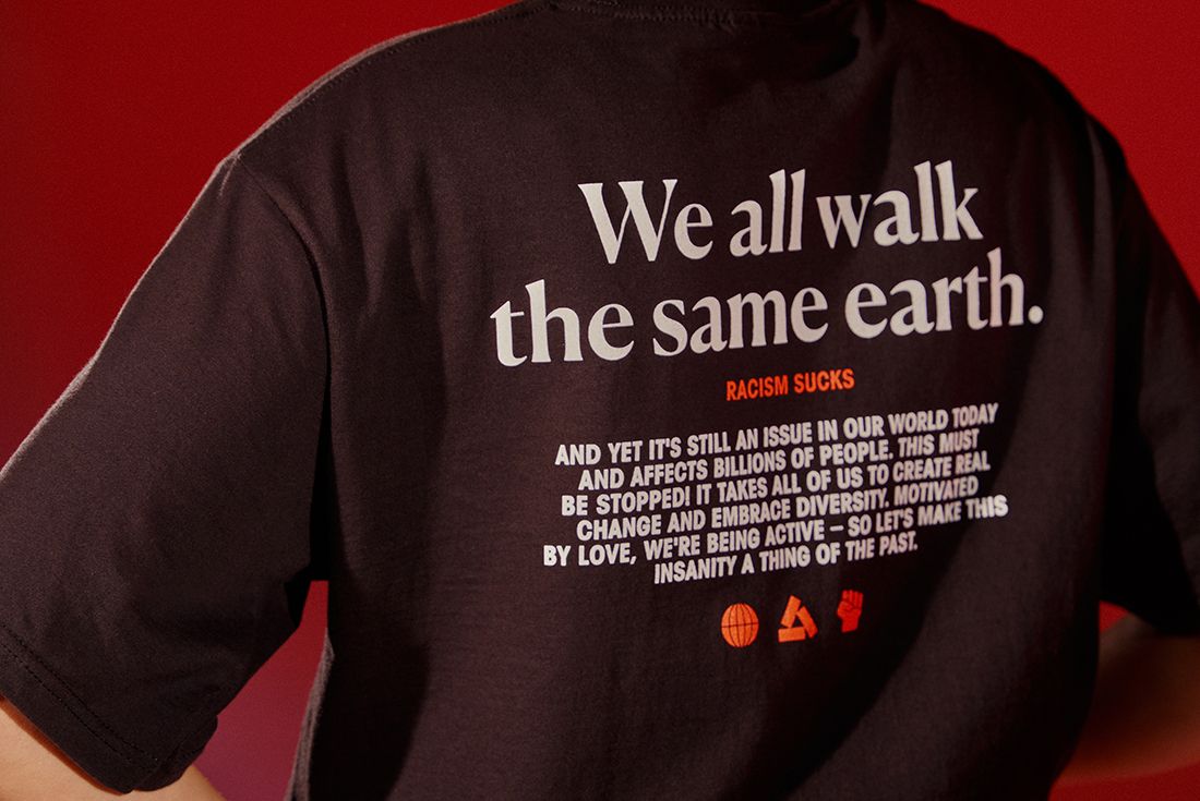 asphaltgold black friday anti-racism campaign