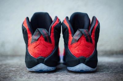 Nike Le Bron 12 Red Paisley 3