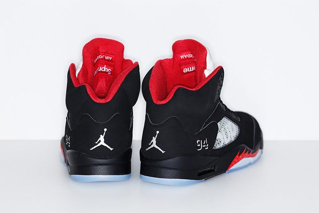 Supreme X Air Jordan 5 Release Date And Official Pictures