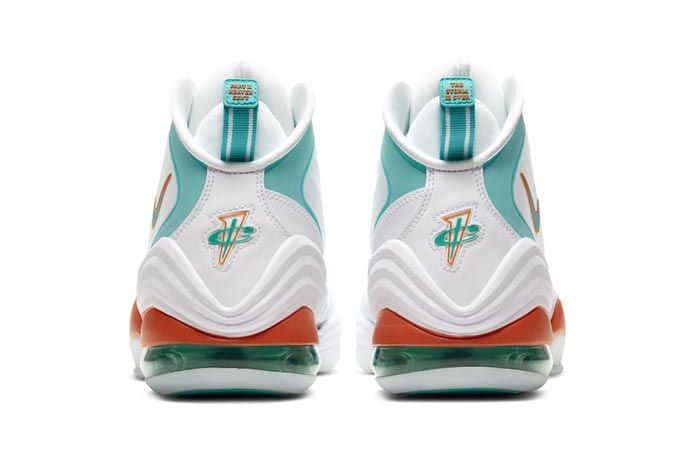 Nike Air Penny 5 Miami Dolphins Heels
