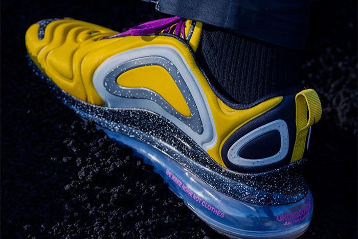 Undercover Nike Air Max 720 Yellow Winter 2019 Release Date Hero