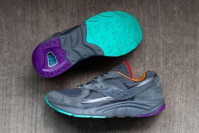 Raised By Wolves Saucony Aya Grey Top Sole