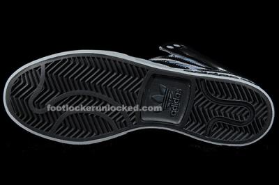 Adidas Top Court Camo Black Sole 1