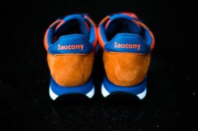 Saucony Jazz Original Orange Blue Heel Porifle 1