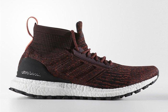Adidas Ultra Boost Mid Atr Burgundy 5