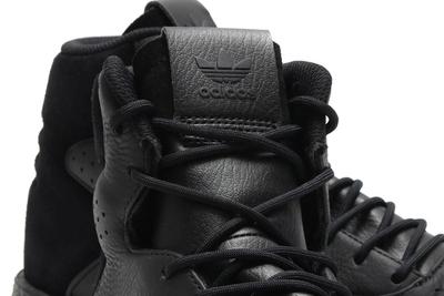 Adidas Tubular Instinct Black Leather 4