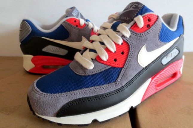 royal blue and red air max