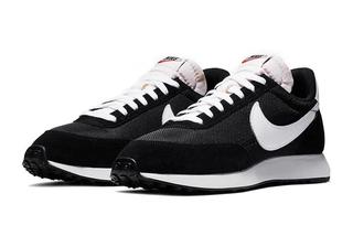 nike air tailwind black and white
