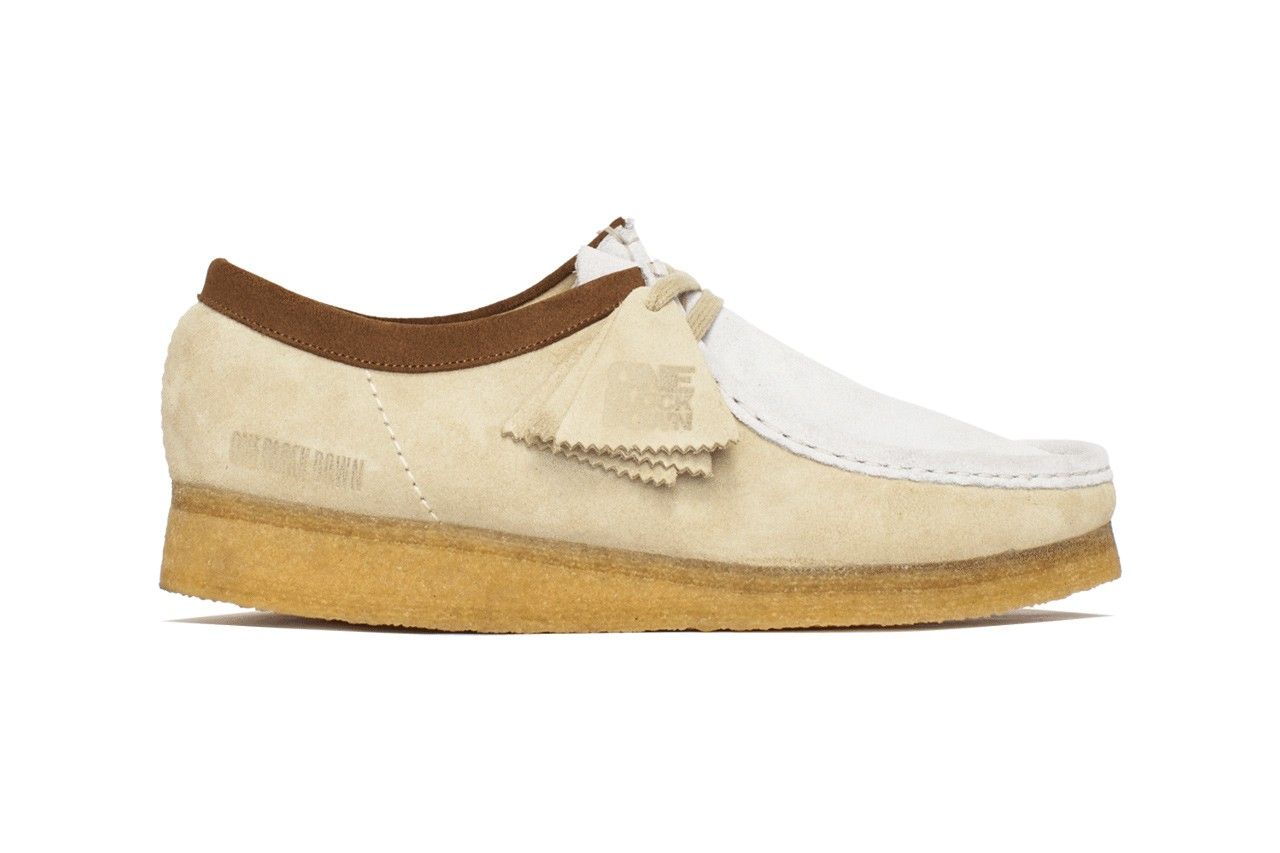 clarks x one block down wallabee 